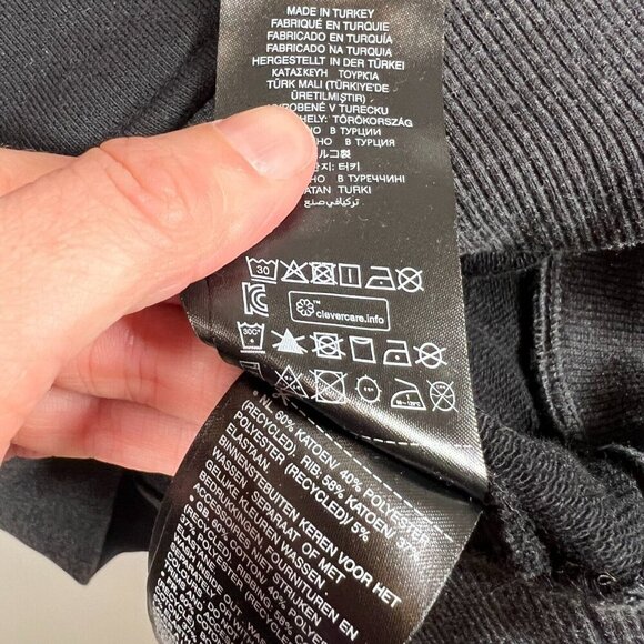 G Star Raw Logo Tape Hooded Sweater Sweatshirt Unisex Size XS Black Hoodie - Picture 14 of 15